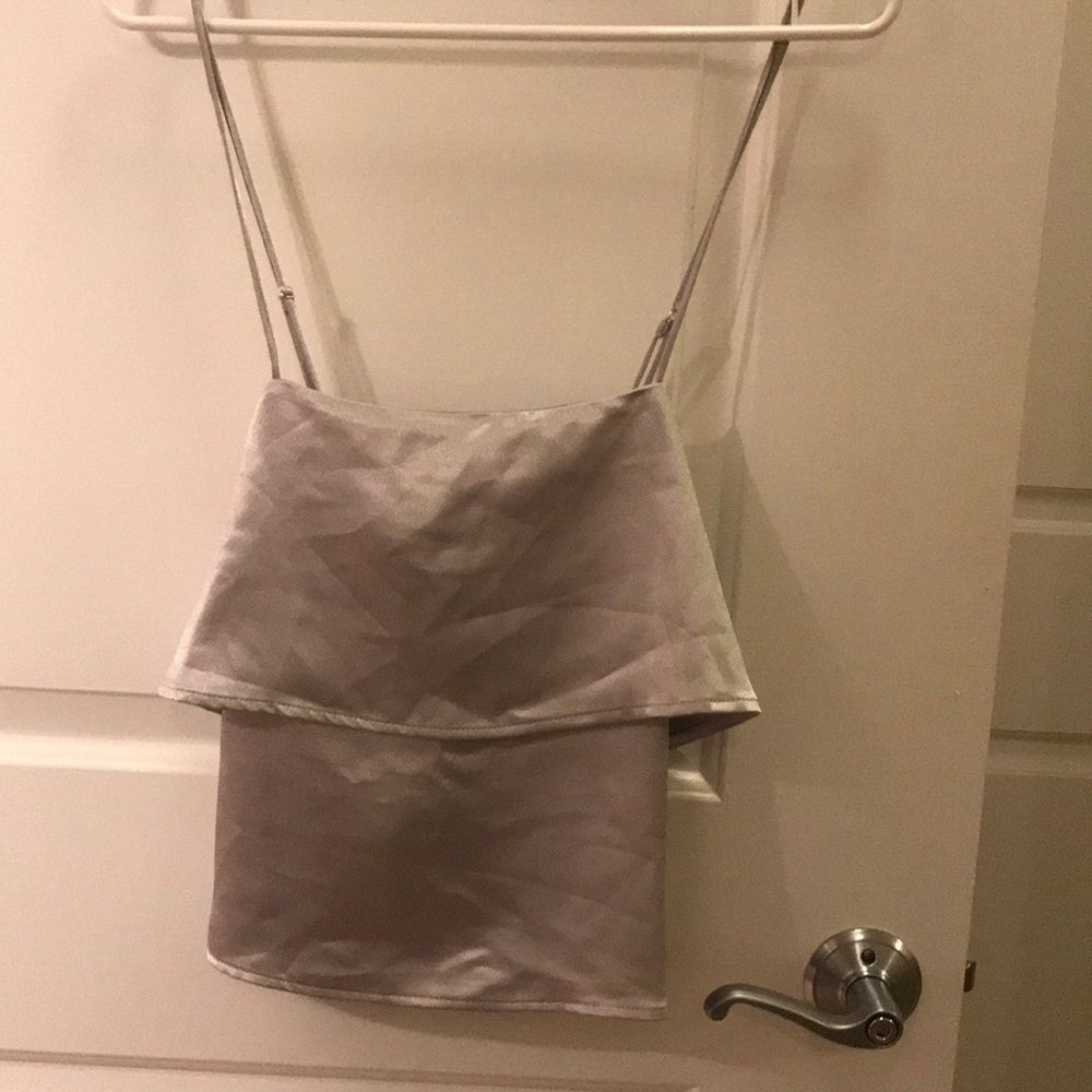 Silver Tank Top